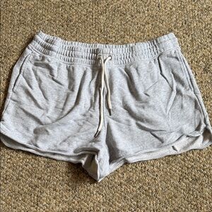 Aerie Light Gray Athletic Shorts